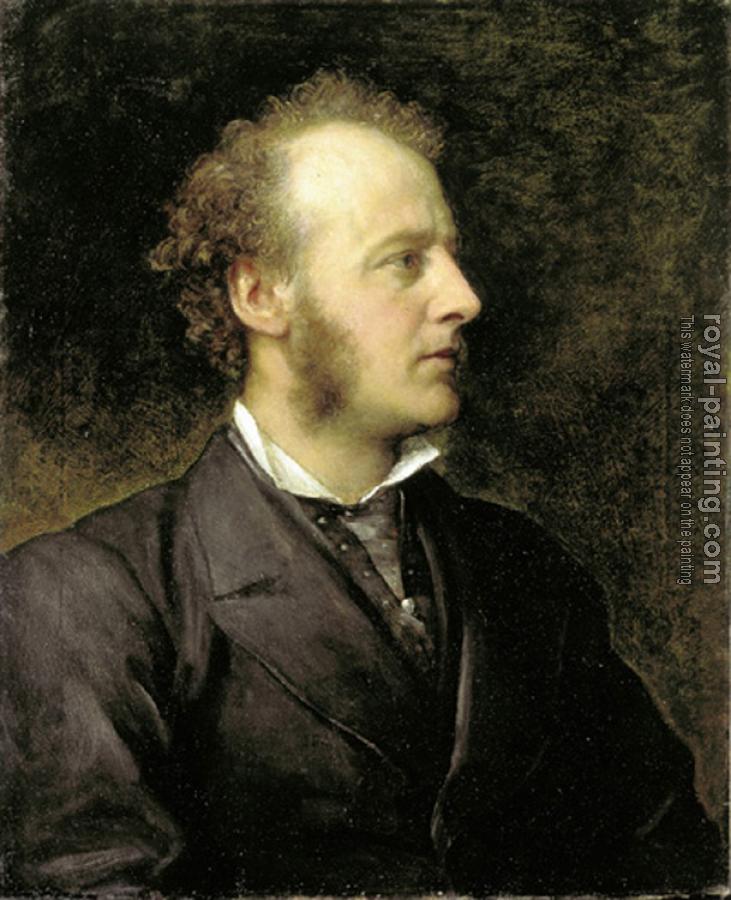 George Frederick Watts : Portrait of Sir John Everett Millais
